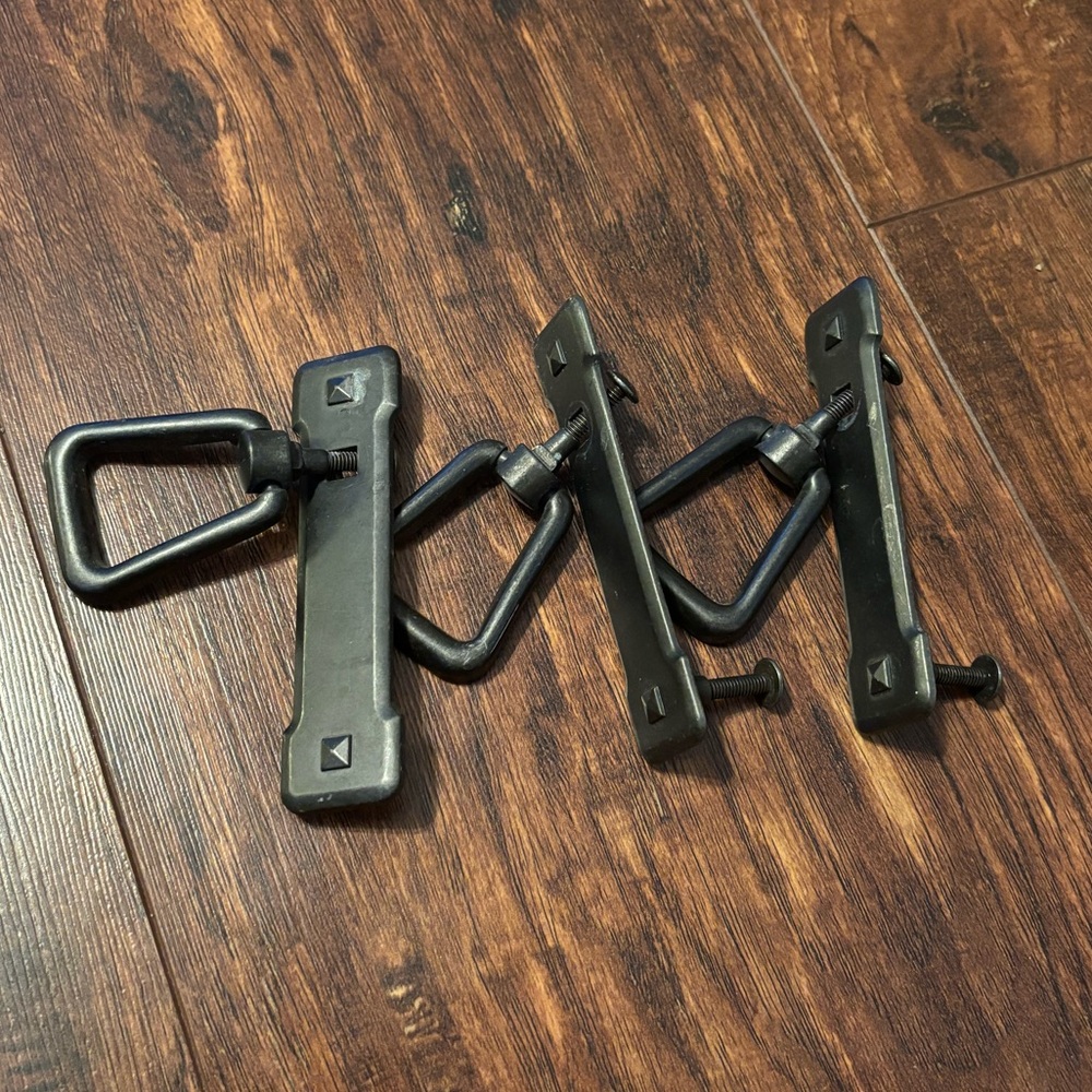 Black Metal Drawer Pulls